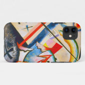 Kandinsky Weiß-Kreuz Case-Mate iPhone Hülle (Rückseite (Horizontal))