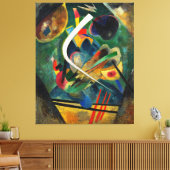 KANDINSKY - WEISSE LINIE - WEISSSTROKE - 1920 - LEINWANDDRUCK (Insitu (Wohnzimmer))