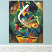 KANDINSKY - WEISSE LINIE - WEISSSTROKE - 1920 - LEINWANDDRUCK (Insitu (Holzboden))