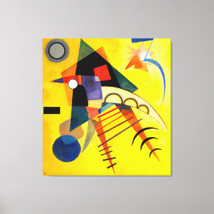 KANDINSKY - WEISSER PUNKT (White Point) - 1925 - Leinwanddruck