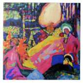 Kandinsky - Weißer Sound Fliese (Vorderseite)