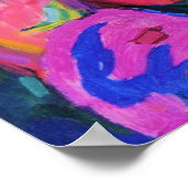 Kandinsky - Weißer Sound Poster (Ecke)