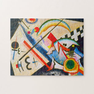 Kandinsky weißes Querpuzzlespiel Puzzle