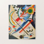 Kandinsky weißes Querpuzzlespiel Puzzle (Vertikal)