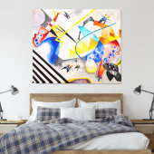KANDINSKY - WHITE CENTER - 1921 - Bauhaus - Leinwanddruck (Insitu (Schlafzimmer))