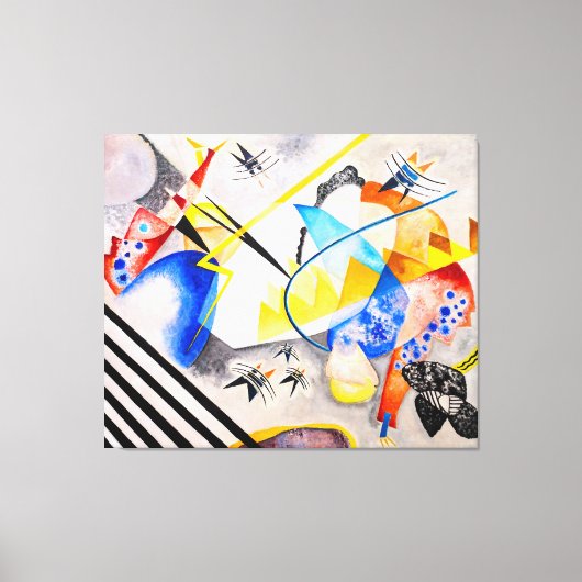 KANDINSKY - WHITE CENTER - 1921 - Bauhaus - Leinwanddruck (Vorderseite)