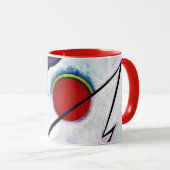 Kandinsky - Winkellinie Tasse (VorderseiteRechts)