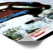 Kandinsky - Winter (Skater) Poster (Ecke)