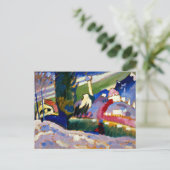 Kandinsky - Winterlandschaft mit Kirche Postkarte (Stehend Vorderseite)