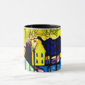 Kandinsky - Winterlandschaft Tasse (Zentrum)