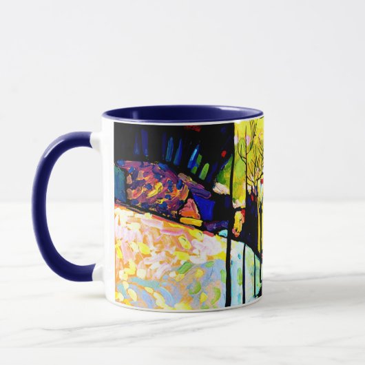 Kandinsky - Winterlandschaft Tasse (Links)