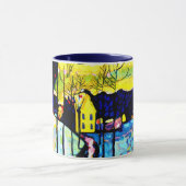 Kandinsky - Winterlandschaft Tasse (Zentrum)