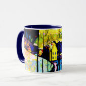 Kandinsky - Winterlandschaft Tasse (Vorderseite Links)