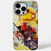 Kandinsky Yellow Blue Abstrakte Kunst Case-Mate iPhone Hülle (Rückseite)