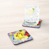 Kandinsky Yellow Blue Untersetzer (Rechte Seite)