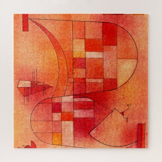 Kandinsky - Yellow Pink Puzzle (Horizontal)