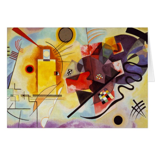 Kandinsky Yellow Red Blue (Vorderseite (Horizontal))