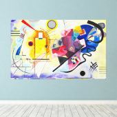 KANDINSKY - YELLOW RED BLUE - 1925 - Bauhaus - Leinwanddruck (Insitu (Holzboden))