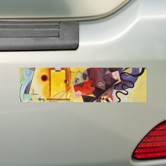 Kandinsky Yellow Red Blue Autoaufkleber (Auf Auto)