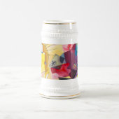 Kandinsky Yellow-Red-Blue Bierglas (Mittel)
