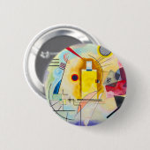 Kandinsky Yellow-Red-Blue Button (Vorne & Hinten)