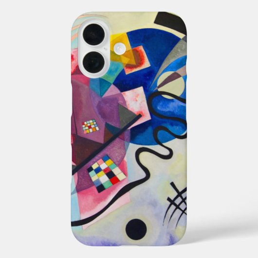 Kandinsky Yellow-Red-Blue Case-Mate iPhone Hülle (Rückseite)