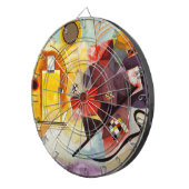 Kandinsky Yellow Red Blue Dartscheibe (Vorderseite rechts)