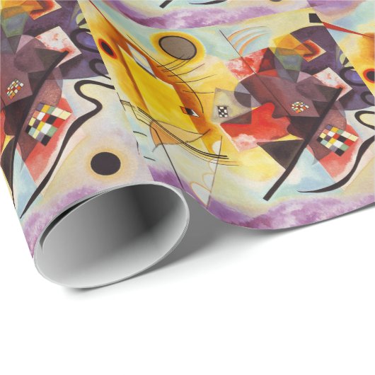 Kandinsky Yellow Red Blue Geschenkpapier (Rolleneckpunkt)
