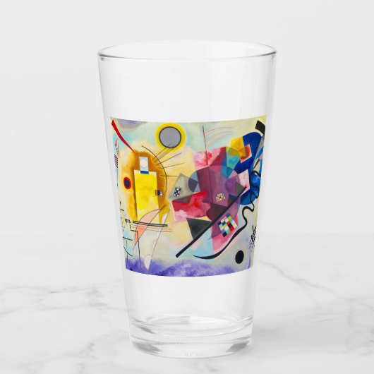 Kandinsky Yellow-Red-Blue Glas (Vorderseite)