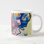 Kandinsky Yellow-Red-Blue Jumbo-Tasse (Rechts)