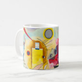 Kandinsky Yellow-Red-Blue Kaffeetasse (Vorderseite Links)