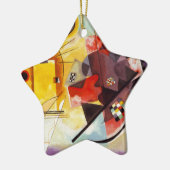 Kandinsky Yellow Red Blue Keramikornament (Links)