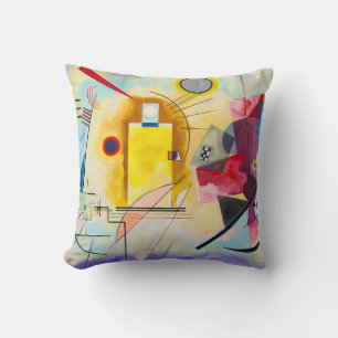 Kandinsky Yellow-Red-Blue Kissen