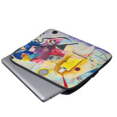 Kandinsky Yellow-Red-Blue Laptopschutzhülle (Vorne Knopf)