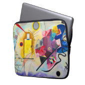 Kandinsky Yellow-Red-Blue Laptopschutzhülle (Vorderseite Links)