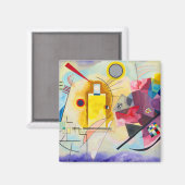 Kandinsky Yellow-Red-Blue Magnet (Vorderseite/Rückseite)