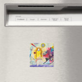 Kandinsky Yellow-Red-Blue Magnet (In Situ (Geschirrspüler))