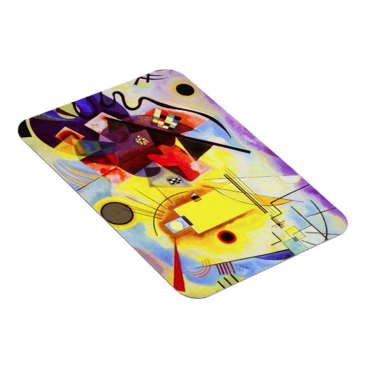 Kandinsky Yellow Red Blue Magnet (Rechte Seite)
