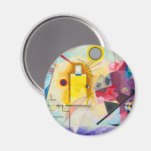 Kandinsky Yellow-Red-Blue Magnet (Vorderseite/Rückseite)