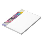 Kandinsky Yellow-Red-Blue Notizblock (Rotiert)