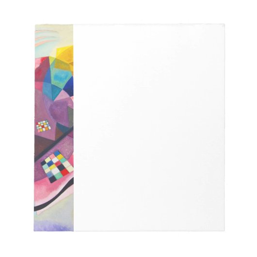 Kandinsky Yellow-Red-Blue Notizblock (Vorderseite)