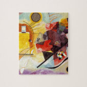 Kandinsky Yellow Red Blue Puzzle (Vertikal)