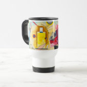 Kandinsky Yellow-Red-Blue Reisebecher (Vorderseite Links)