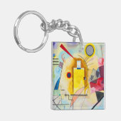 Kandinsky Yellow-Red-Blue Schlüsselanhänger (Vorderseite links)