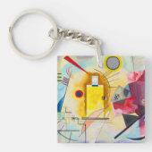 Kandinsky Yellow-Red-Blue Schlüsselanhänger (Vorderseite)