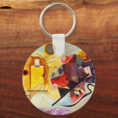 Kandinsky Yellow Red Blue Schlüsselanhänger (Vorderseite)