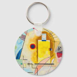 Kandinsky Yellow-Red-Blue Schlüsselanhänger