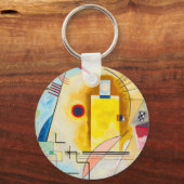 Kandinsky Yellow-Red-Blue Schlüsselanhänger (Rückseite)