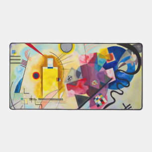 Kandinsky Yellow-Red-Blue Schreibtischunterlage