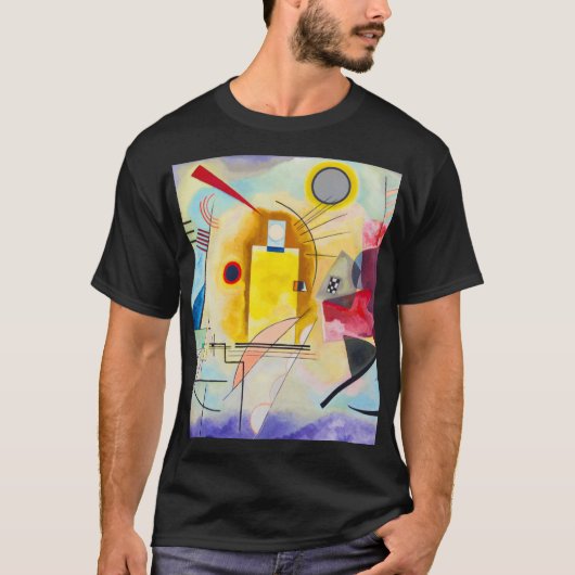 Kandinsky Yellow-Red-Blue T-Shirt (Vorderseite)